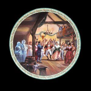 Vintage Collector Plate "Remembering Christmas Past" by Lloyd Garrison